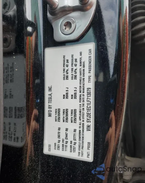 5YJ3E1EC1LF713079